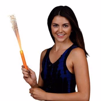 Orange Fiber Optic Wand with Orange LEDs All Products