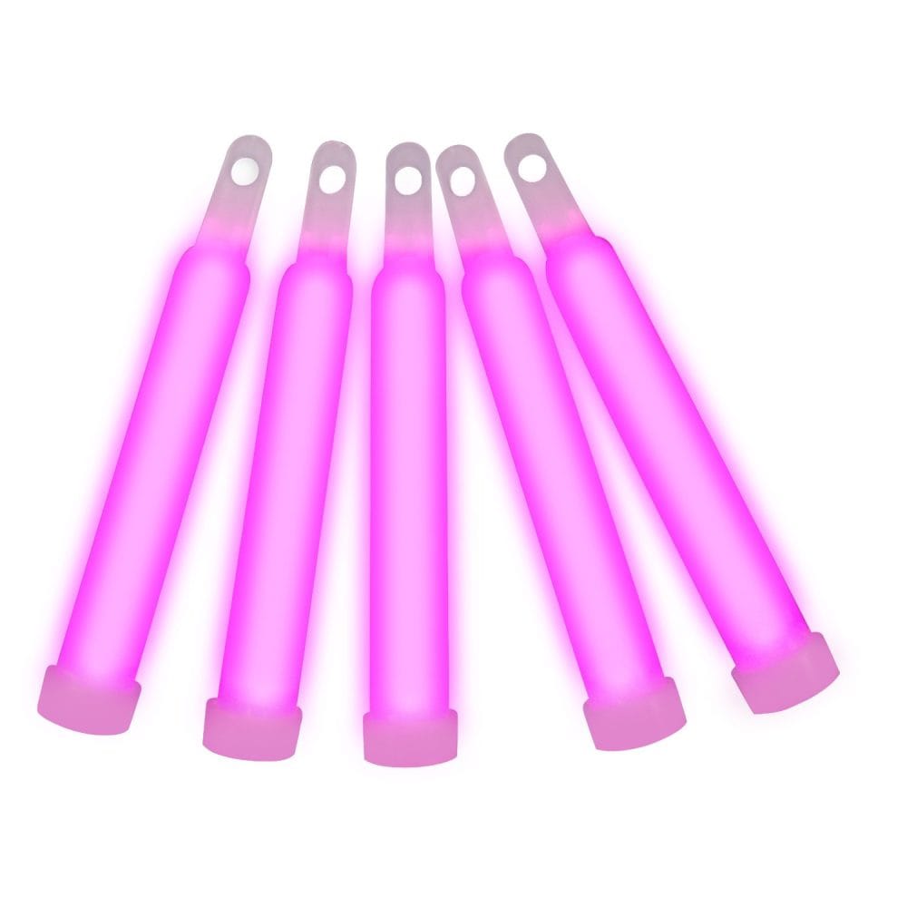 6 Inch Glow Sticks Pink 6 Inch Glow Sticks 3