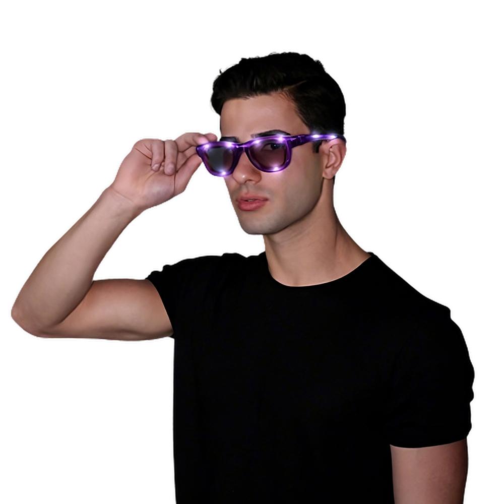 Purple LED Nerd Glasses All Products 6