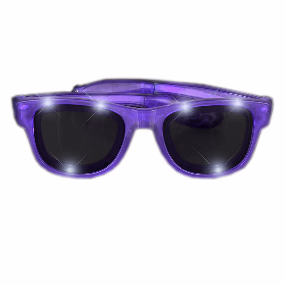 Purple LED Nerd Glasses All Products 5