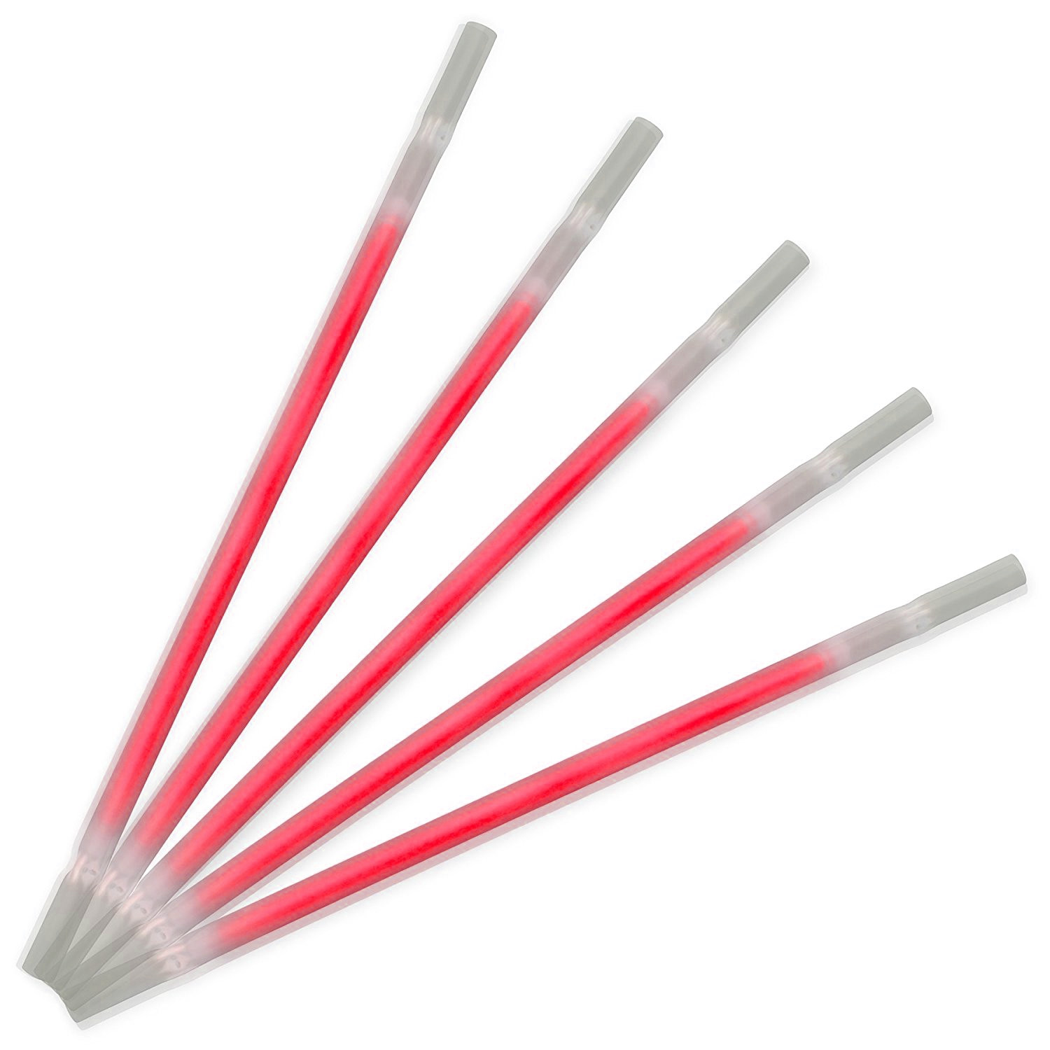 Red Glow Drinking Straws Pack of 25 All Products 3