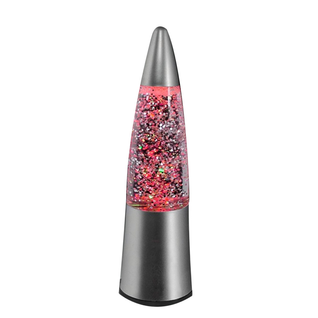 Rocket Lamp Silver Base | Best Glowing Party Supplies