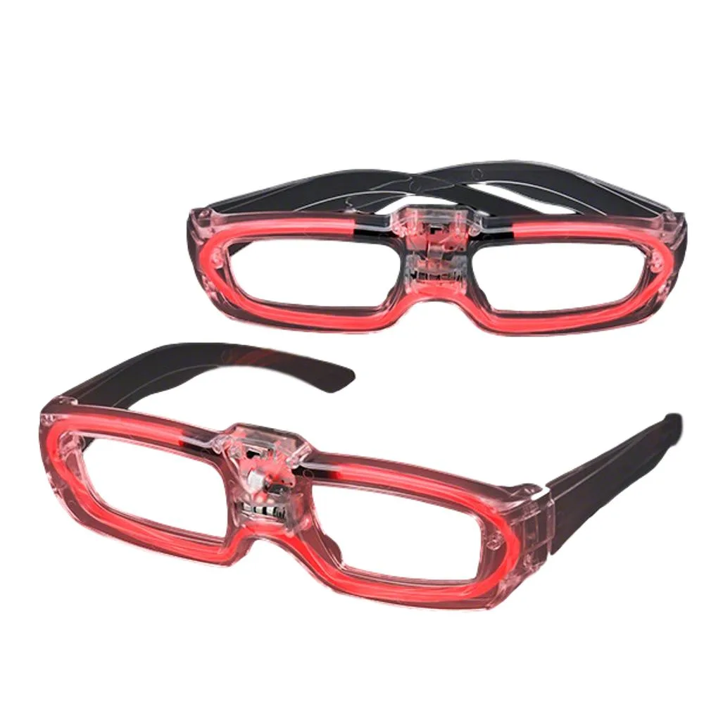 Sound Activated Glasses Red All Products 4