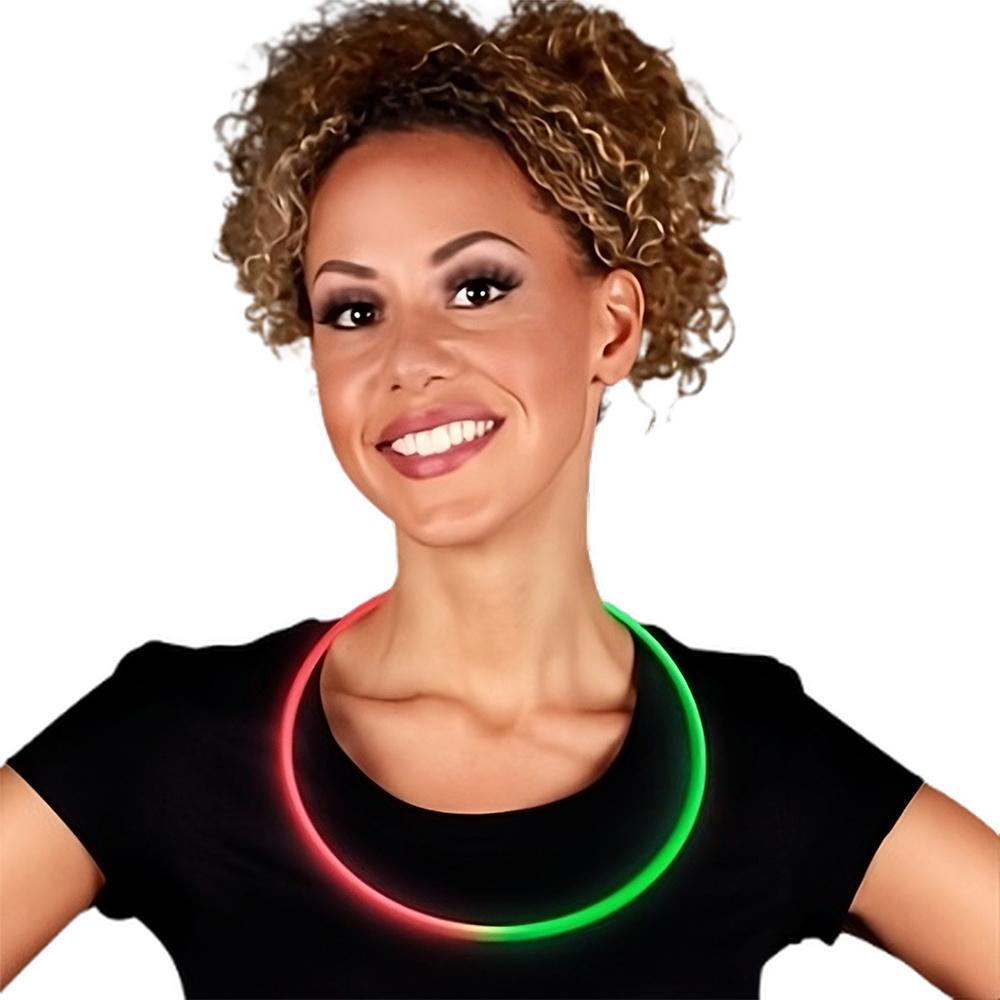 Glow Necklace Red and Green Pack of 25 All Products 4