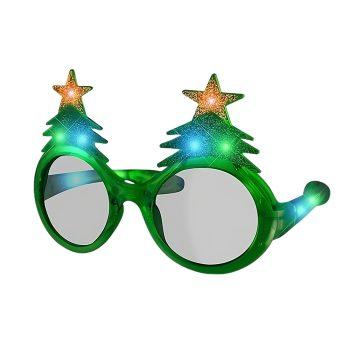 LED Christmas Tree Glasses Christmas Gift All Products