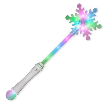 Light Up Snowflake Light Up Wand Multicolor Christmas Light Up Wands