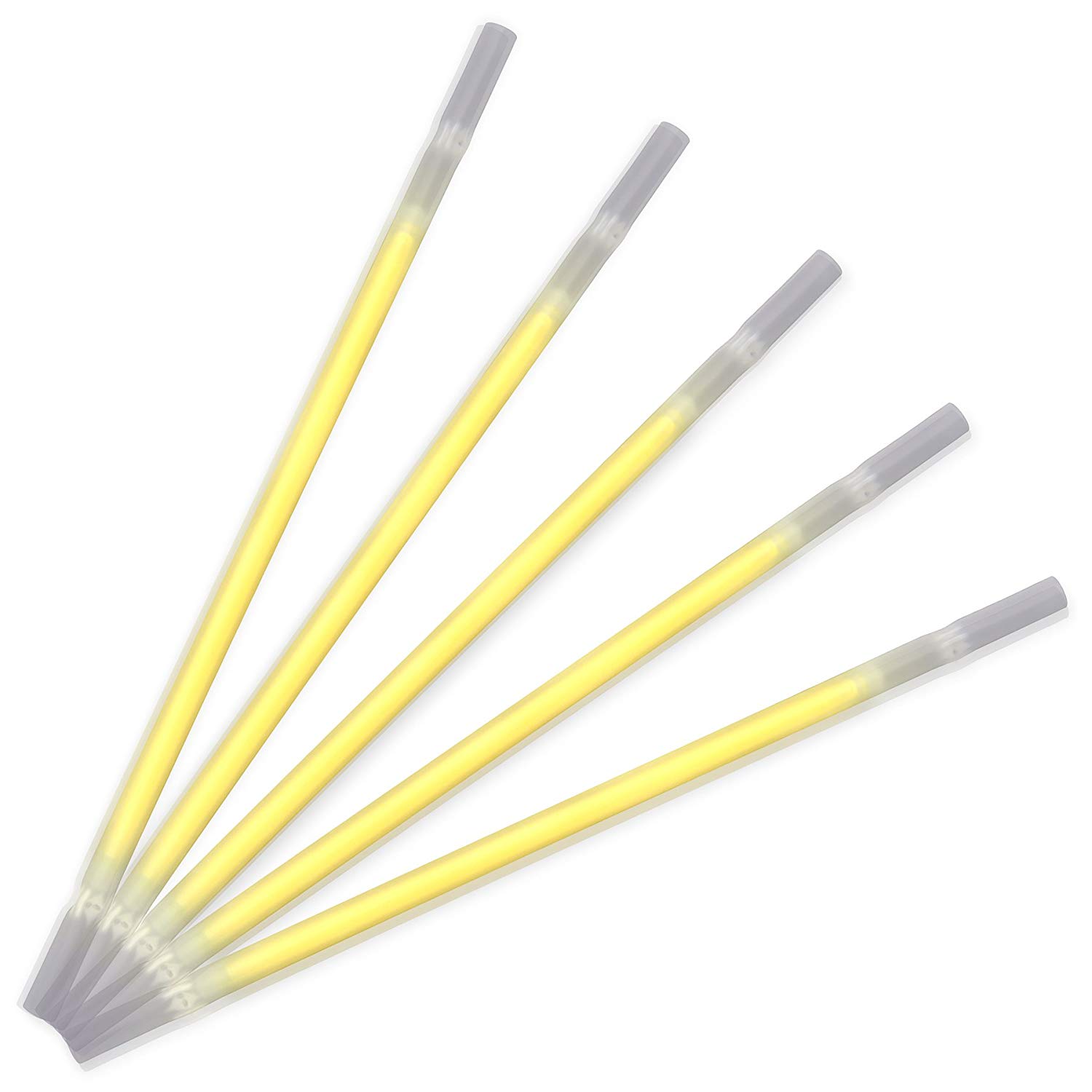 Yellow Glow Drinking Straws Pack of 25 All Products 3