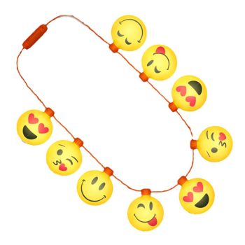 LED Emoji Faces String Lights Necklace All Products