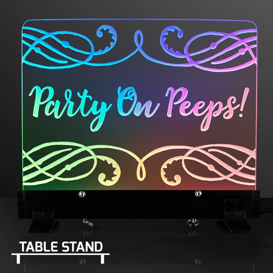 LED Personalized Sign Write On Color Changing Light Doodle Board All Products 5