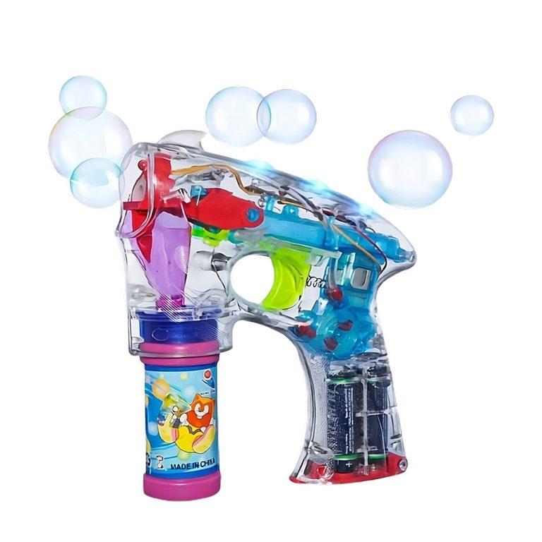 LED Color Changing Bubble Gun