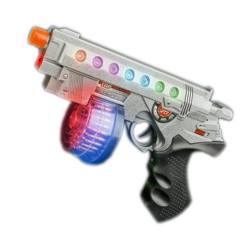 LED Red Laser Toy Hand Gun Light Up Toy Guns