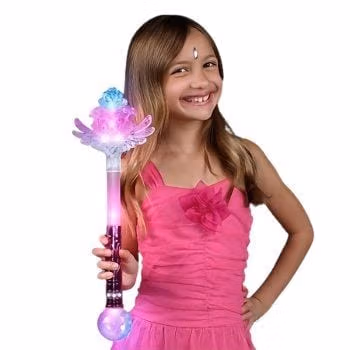 Magical Fairy Princess Winged Heart Wand All Products