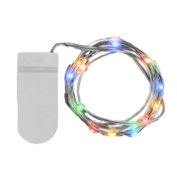 LED 80 Inch Wire String Lights Multicolor Halloween Light Up Accessories