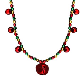 Holiday Jingle Bells Necklace Lighted Christmas Necklaces