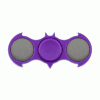 LED Light Up Purple Bat EDC Fidget Spinner All Products