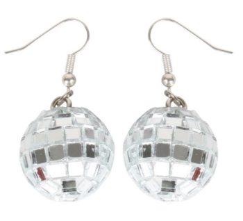 Groovy Disco Mirror Ball Earrings All Products 3