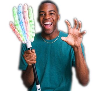 Light Up Wand Invisible Fiber Optic Skeleton Hand All Products