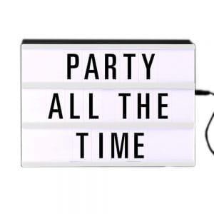 Customizable Large LED Sign My Cinema USB Powered Original Marquee Lightbox All Products