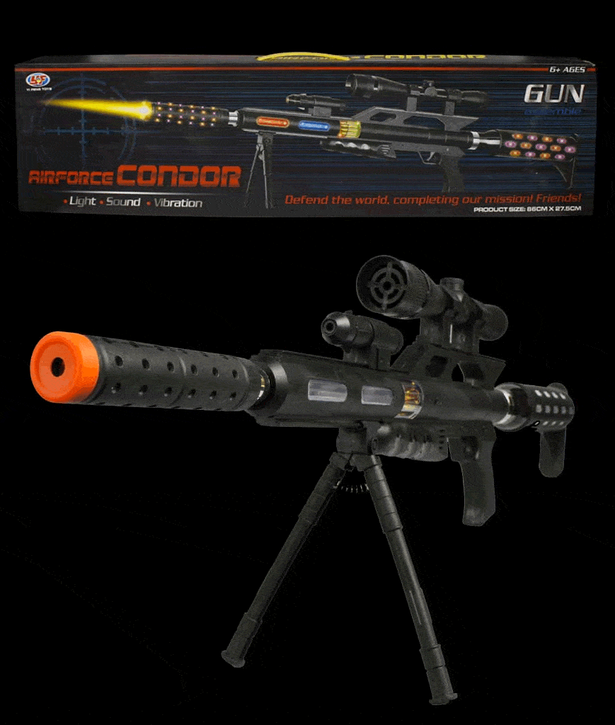 Light Up LED Toy Sniper Rifle All Products 4