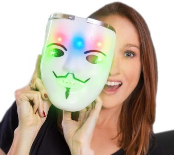 LED Carnival Props Anonymous Guy Fawkes V for Vendetta Movie Themed Mask All Products
