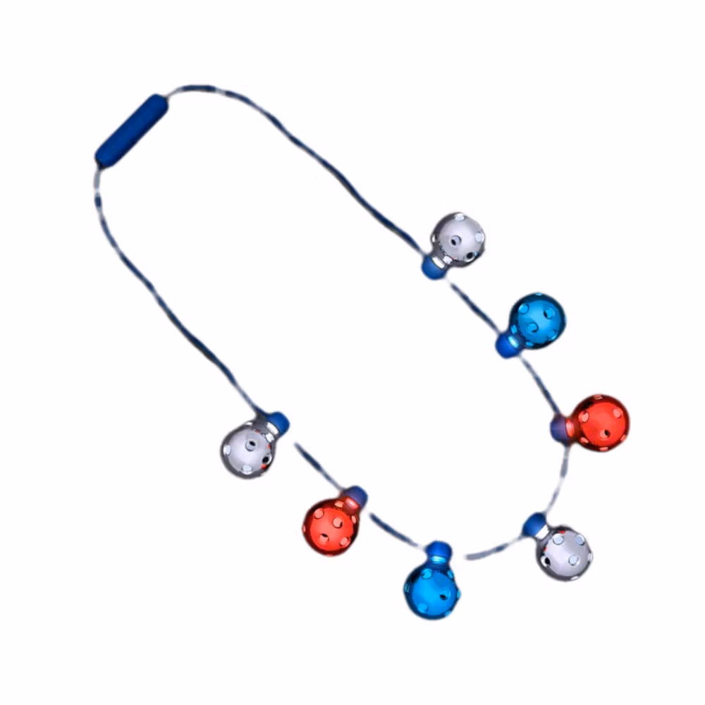Independence Day Disco Fireworks Necklace 4th of July 5