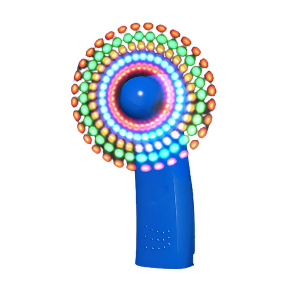 Portable Light Up Mini Cooling Fan with Blue Handle 4th of July 5