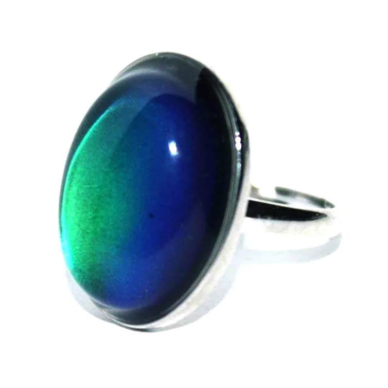 Adjustable Oval Mood Ring Mood Rings 3