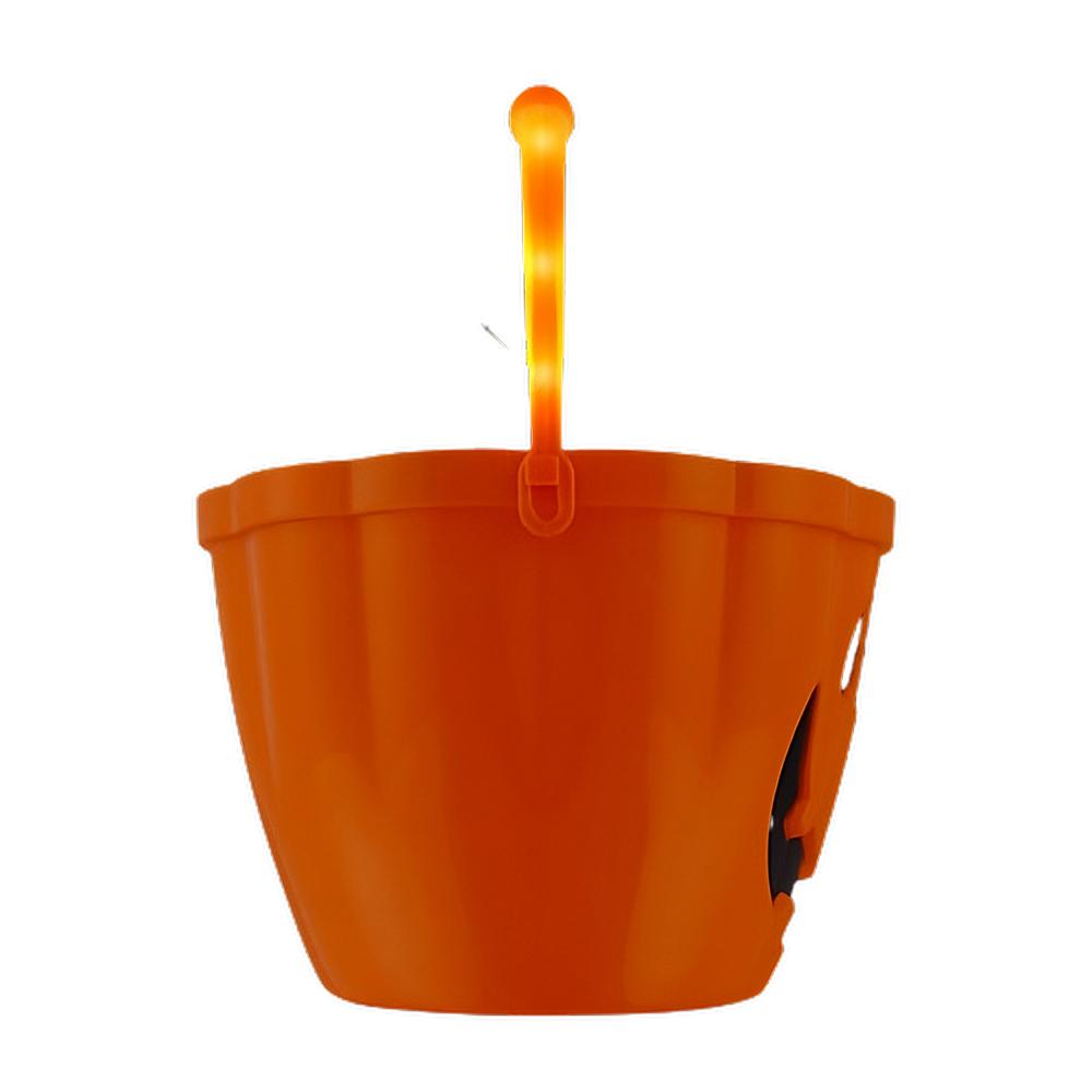 Pumpkin Jack O Lantern Candy Bucket Flashing Handle All Products 6