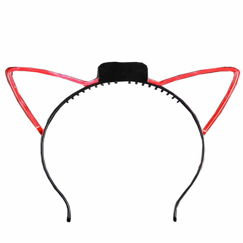 Assorted Light Up Cat Ears Headband Pack of 12 All Products 3