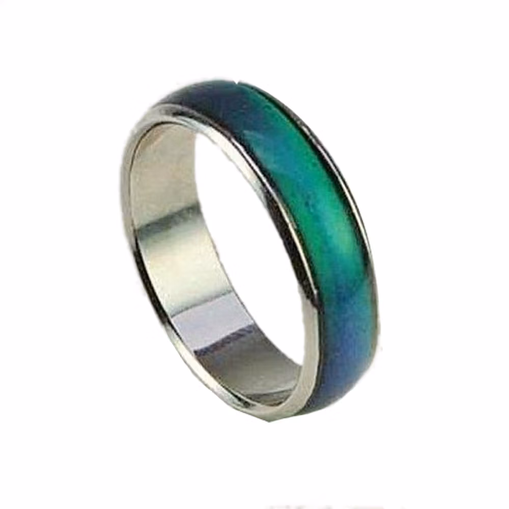 Size 7 Seventies Mood Rings with 1 Free E Mood Ring Mood Rings 3
