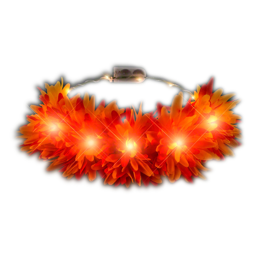 Light Up Autumn Festival Flower Crown Headband All Products