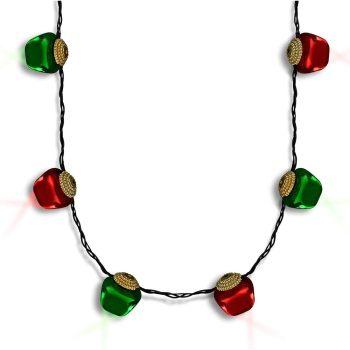 Jingle Bells Flashing Christmas Necklace All Products