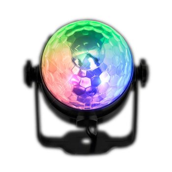 LED Disco Light Projector with Remote Rainbow Multicolor