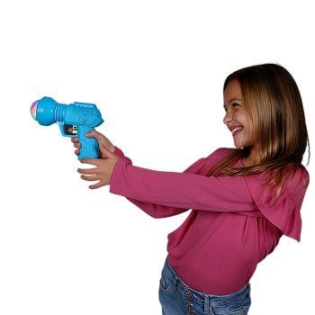 Light Up Spinning Space Prism Gun No Sound Light Up Toy Guns