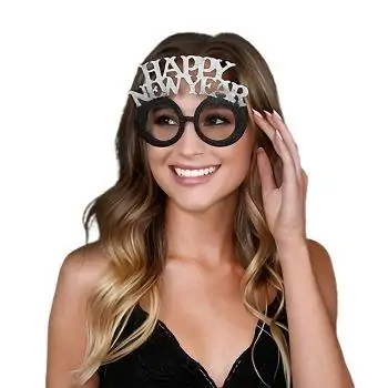 Unlit Happy New Year Party Sunglasses All Products