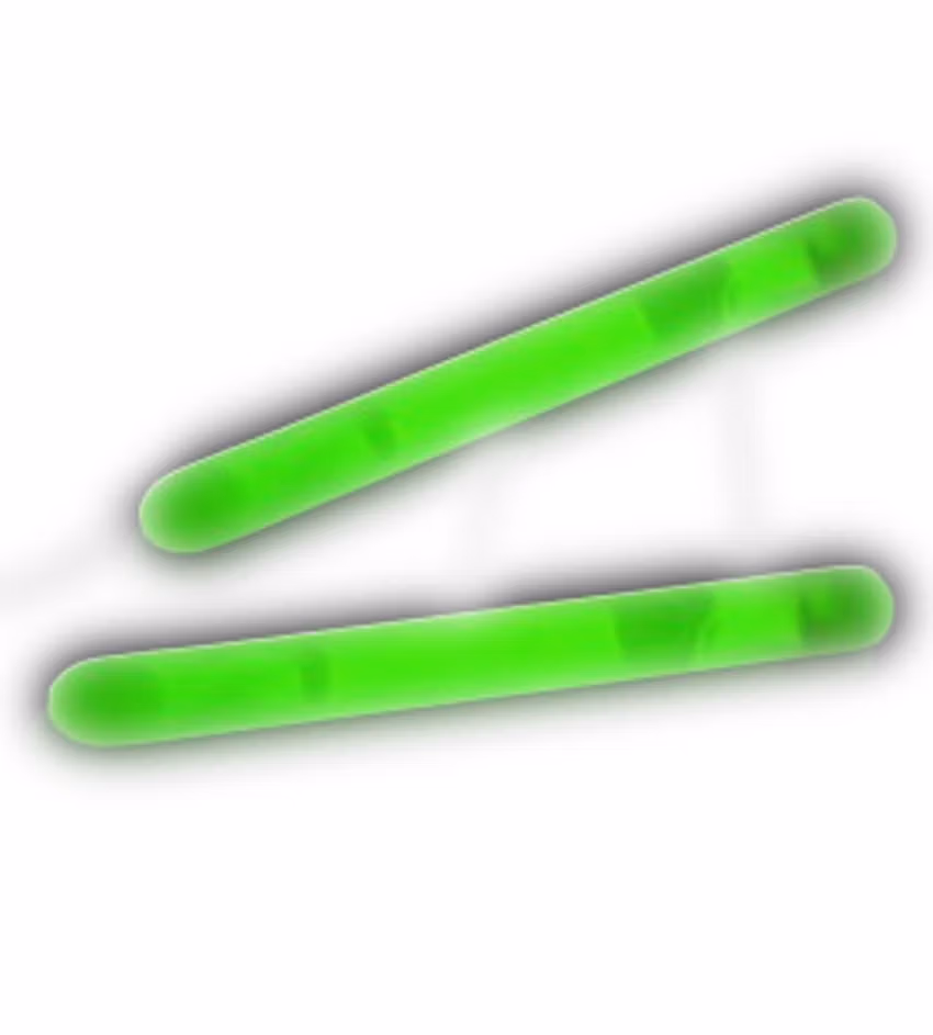 2 Inch Glow Stick Green Pack of 100 2 Inch Glow Sticks 3