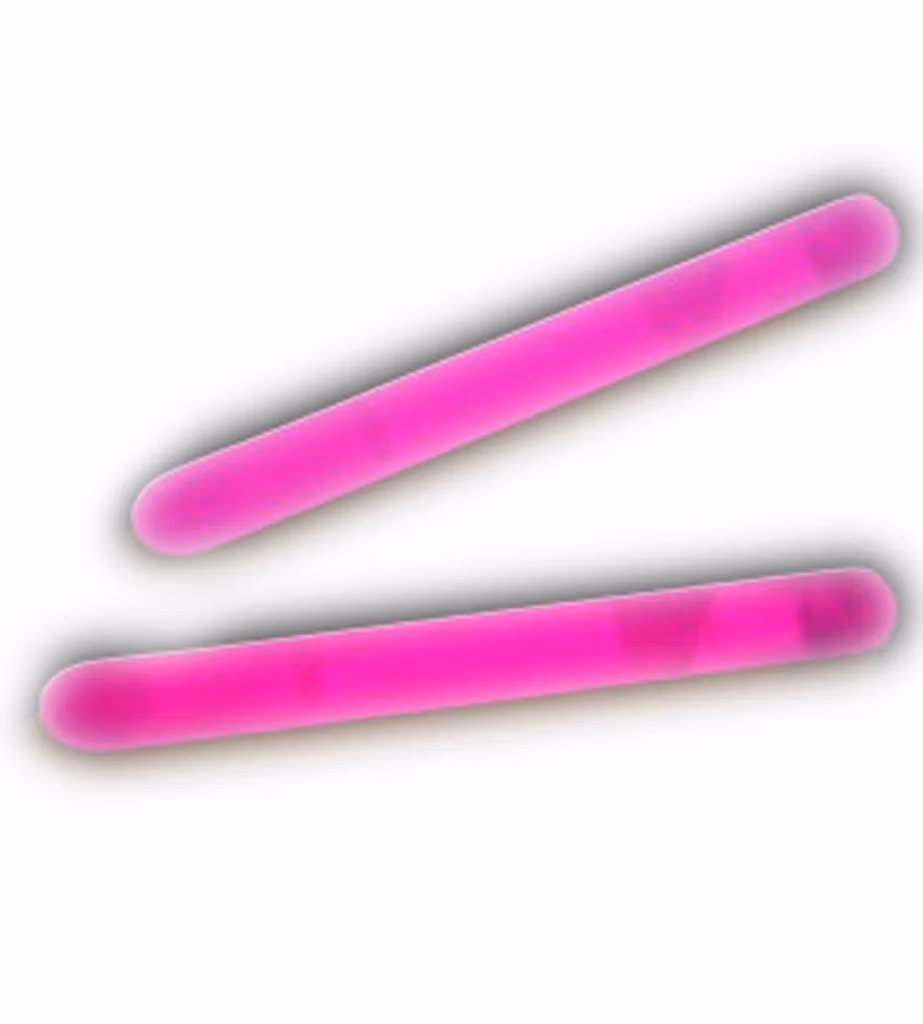 2 Inch Glow Stick Pink Pack of 100 2 Inch Glow Sticks 3