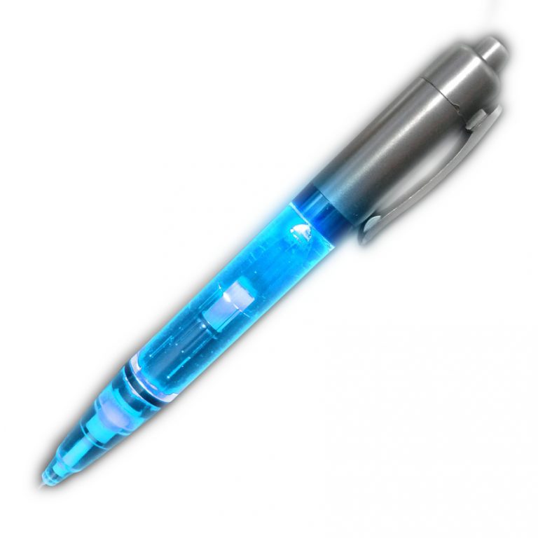 Light Up Writing Pen Blue • Magic Matt's Brilliant Blinkys