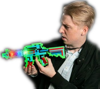Light Up Pixel Assault Riffle All Products