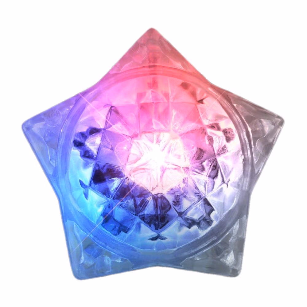 Patriotic Huge Crystal Star Prism Gem Rings RWB All Products 4
