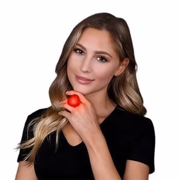 Huge Pulsing Red Heart Gem Light Up Ring All Products