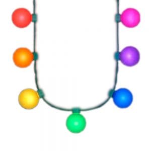 Large Rainbow Party Globes Light Up Crewe Necklace All Products