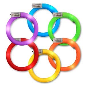 Assorted LED Rainbow Tube Bracelets Pack of 25 All Products