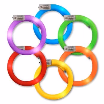 Assorted LED Rainbow Tube Bracelets Pack of 25 Man that Burns Lights 3