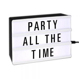 LED Mini Cinema Marquee Lightbox USB Powered Customizable All Products