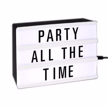 LED Mini Cinema Marquee Lightbox USB Powered Customizable All Products