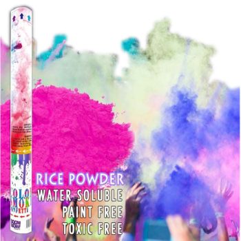 Pink Holi Powder Confetti Cannon 18 Inch All Products