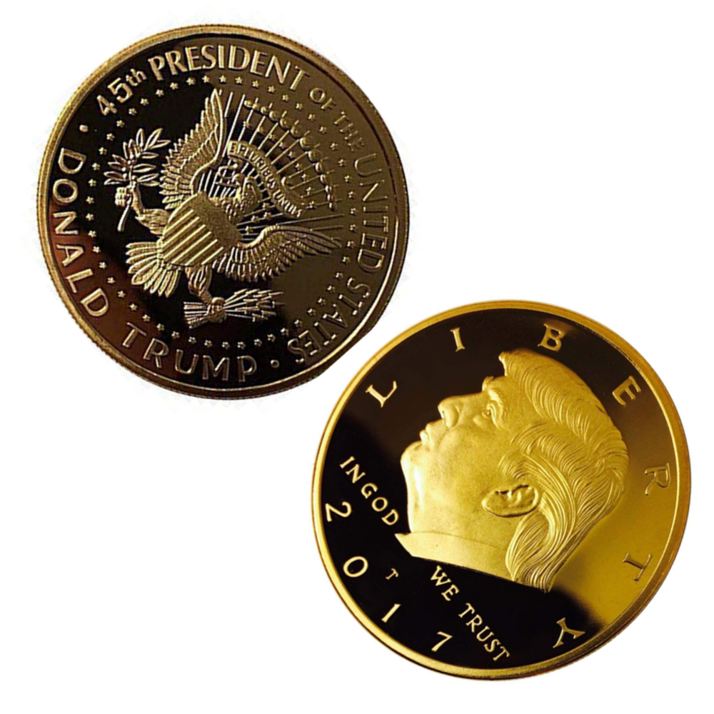 Donald Trump Liberty 2017 Gold Plated Coin All Products 5