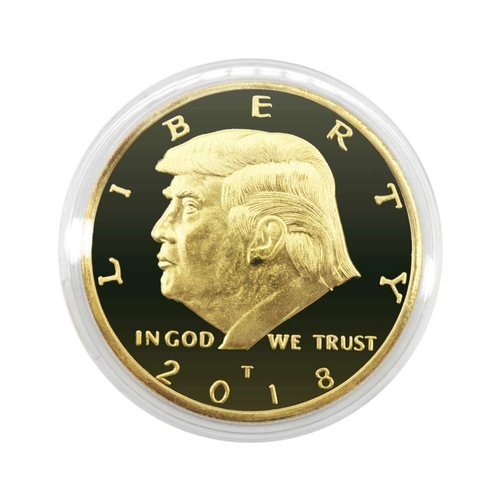 2018 Donald Trump Liberty Gold Plated Coin | eBay
