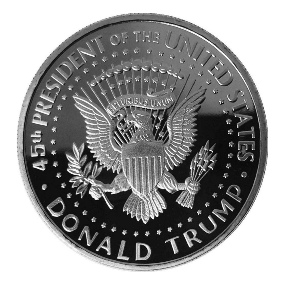 2017 Silver Donald Trump Eagle Commemorative Coin All Products 4